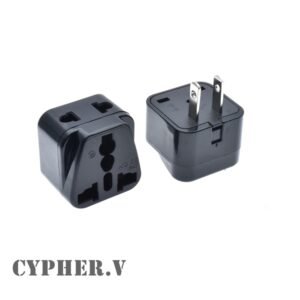 CYPHER.V US & CN Standard 1-to-2 Universal Travel Adapter plugs