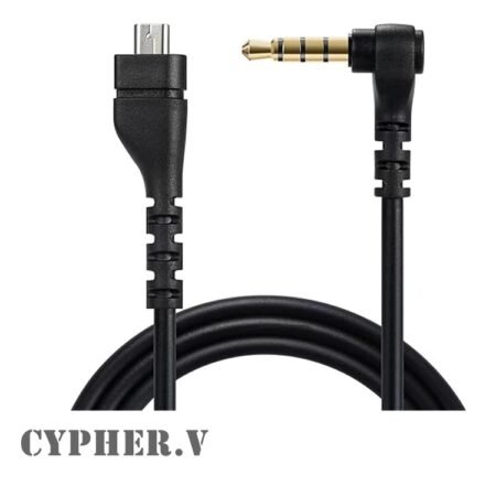 CYPHER.V Replacement Cable Cord for SteelSeries Arctis Pro/7/5/3, Male to 3.5mm Adapter, Compatible with PS4, Xbox, PC, Mobile, RGB Symphony